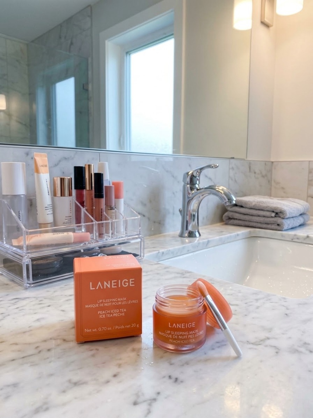 LANEIGE Peach Iced Tea Lip Sleeping Mask